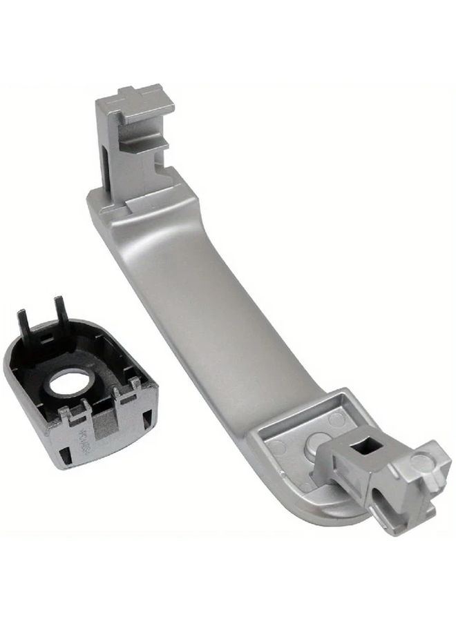 Front Left Door Exterior Handle with Keyhole Silvery for Nissan Versa 2007 2011 and Nissan Tiida 2007 2012 - Image 5
