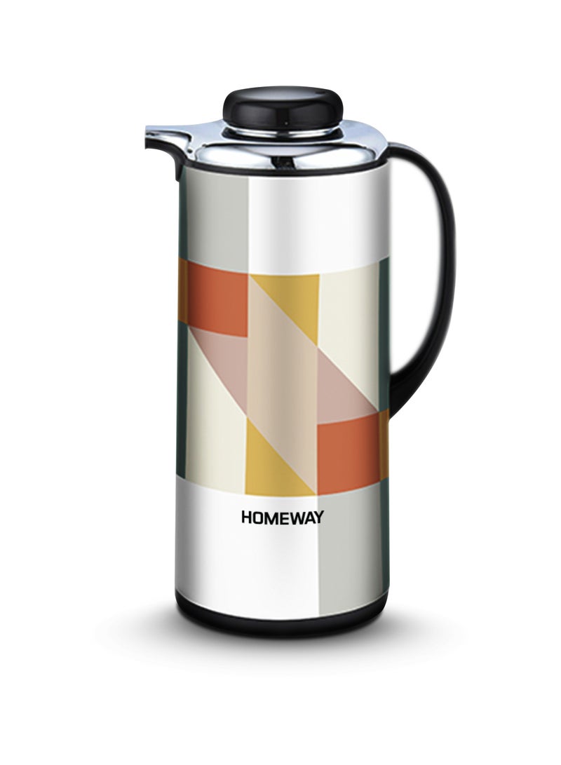Homeway HOT AND COLD  VACUUM FLASK 2 PCS SET 1L & 1.3L - Image 2