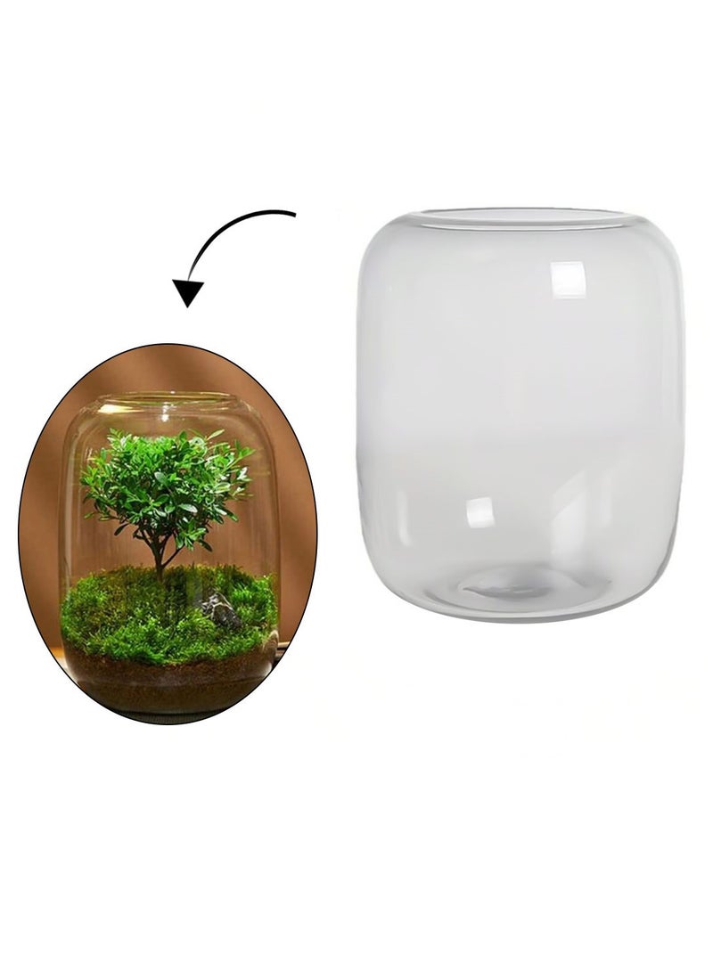 Aquarium Terrarium glass tank 16x18cm clear - Image 1