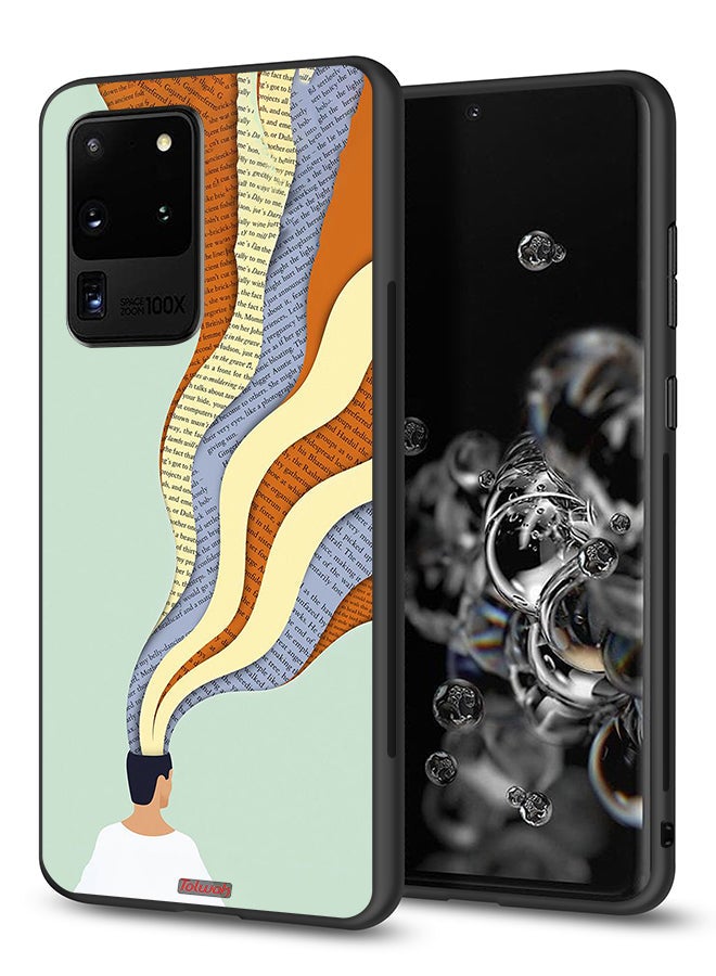 Tolwak Samsung Galaxy S20 Ultra Protective Case Cover Data In Mind Art - Image 1