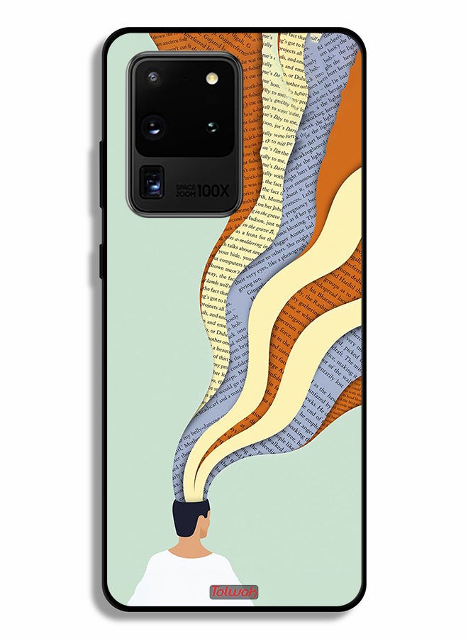 Tolwak Samsung Galaxy S20 Ultra Protective Case Cover Data In Mind Art - Image 2