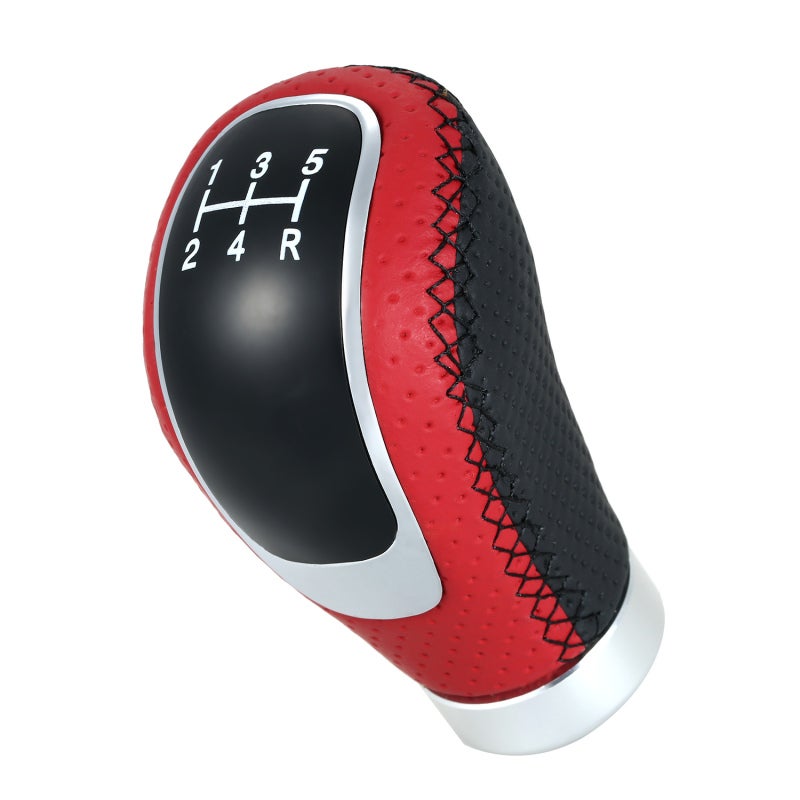 Gear Shift Knob 5 Speed Red - Easy Installation Direct Replacement No Modification Required Universal Shifter Lever Stick for Vehicle Interior Upgrade - Image 4