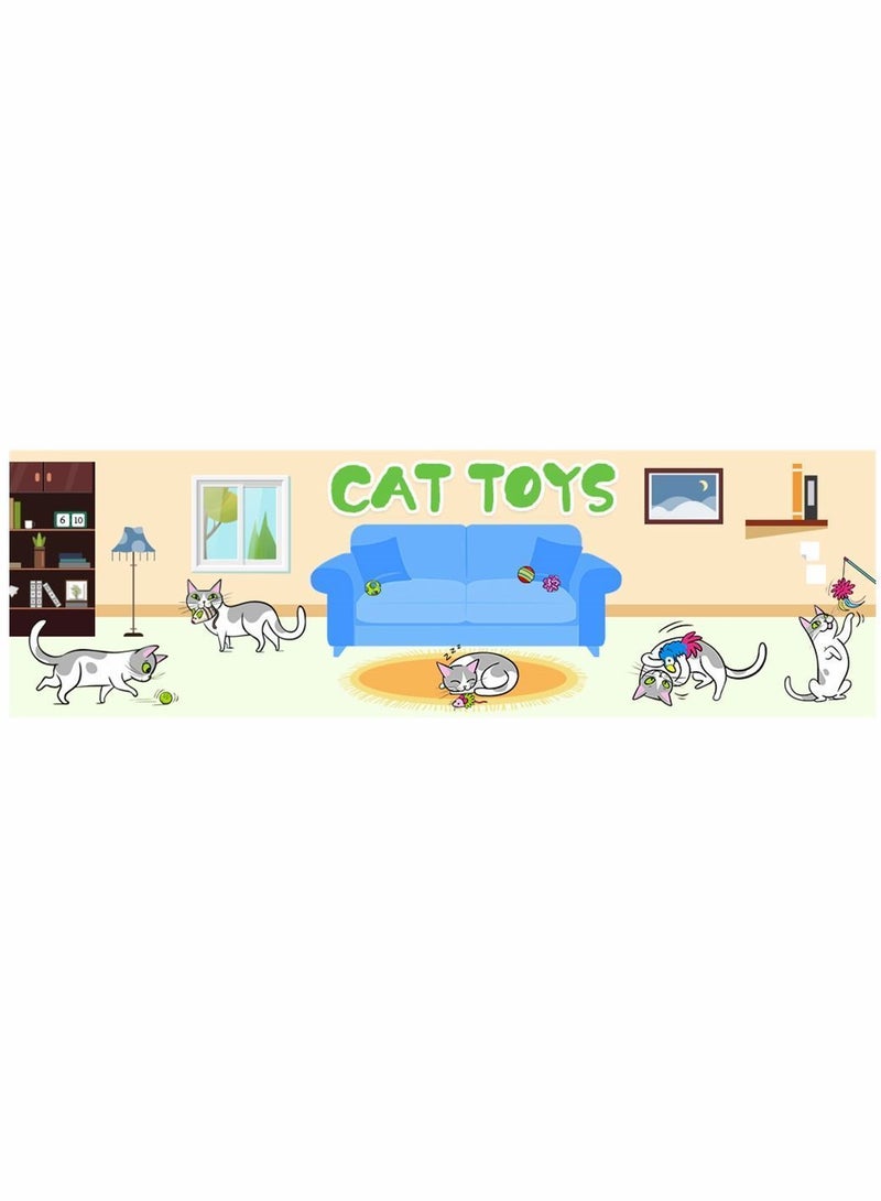 Y&D 10 Pcs Cat Toy Jingle Balls Fashion Two-color Bell for Birds Hamster Parrot and Other Pet, Random Color - Image 4