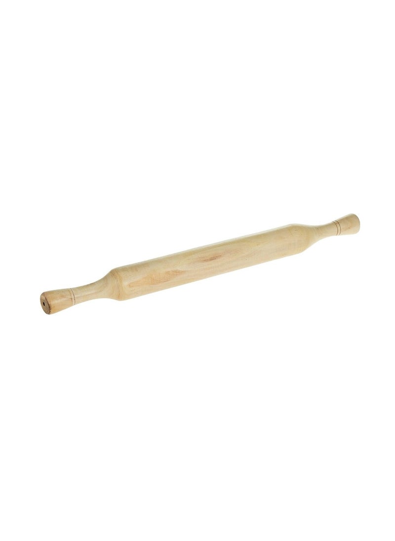 RAJ Raj Wooden Rolling Pin Wooden WPB0XL Chakla Belan Roti Roller, Chapati Maker, Roti Maker, Tortilla Roller- 49.5CM  - Image 1
