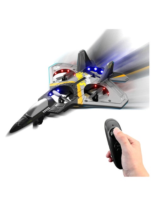 V17 Stunt RC Airplane 2.4 6 CH Upgrade RC Plane Remote Control Airplane With 360° Stunt Remote And Light Plane Glider Airplane Hobby Toy Gifts (V17