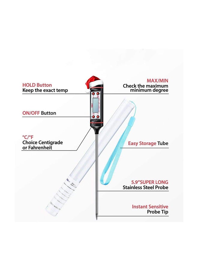 Meat Thermometer, Cooking Thermometer With Instant Read, Lcd Screen, Hold Function For Kitchen Food Smoker Grill Bbq Meat Candy Milk Water - pzsku/Z2316D52AFAA522C83E12Z/45/_/1716200726/3cd8dc49-4bb6-4a16-bddb-7cfce3243029