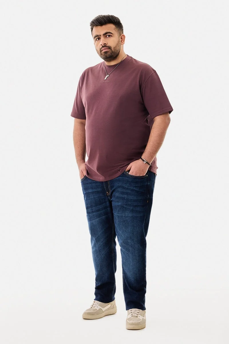 SNITCH 100% Cotton Oversized Plus Size T-Shirt