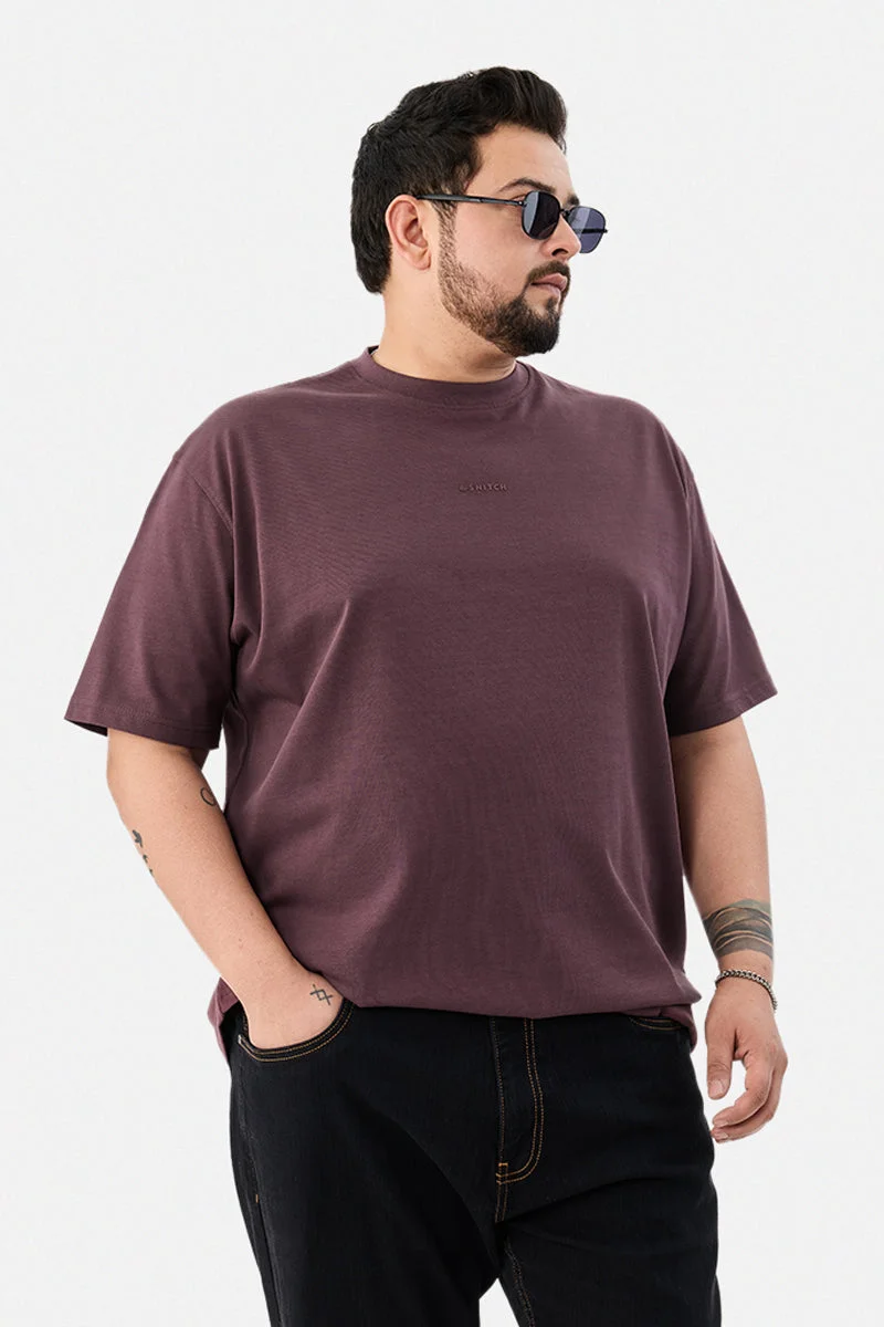 سنيتش 100% Cotton Oversized Plus Size T-Shirt
