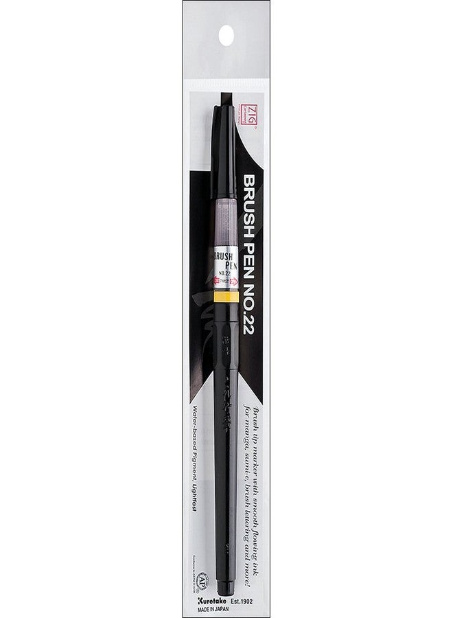 Zig #22 Cartoonist Brush Pen with Poly Bag