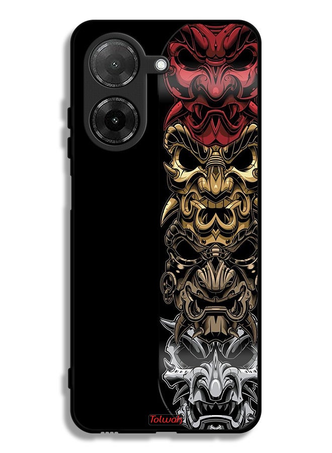 Tolwak Xiaomi Redmi A5 4G Protective Case Cover Heads Art - Image 1