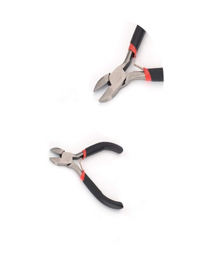 FLZOSPER Mini Diagonal Cutters，4.5-inch CR-V Multifunction Precision Wire Flush Cutting Pliers Stripper Hand Jewellery Making Tool Beading Side Cutter Clippers - Image 4