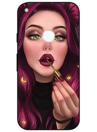 Protective Case Cover For Google Pixel XL Smart Series Printed Protective Case Cover for Google Pixel XL Girl Making Lipstick - pzsku/Z23173788B1D4F9998A2EZ/45/_/1682100582/469b2557-8485-4b9e-a55a-d54ca2cfb90f