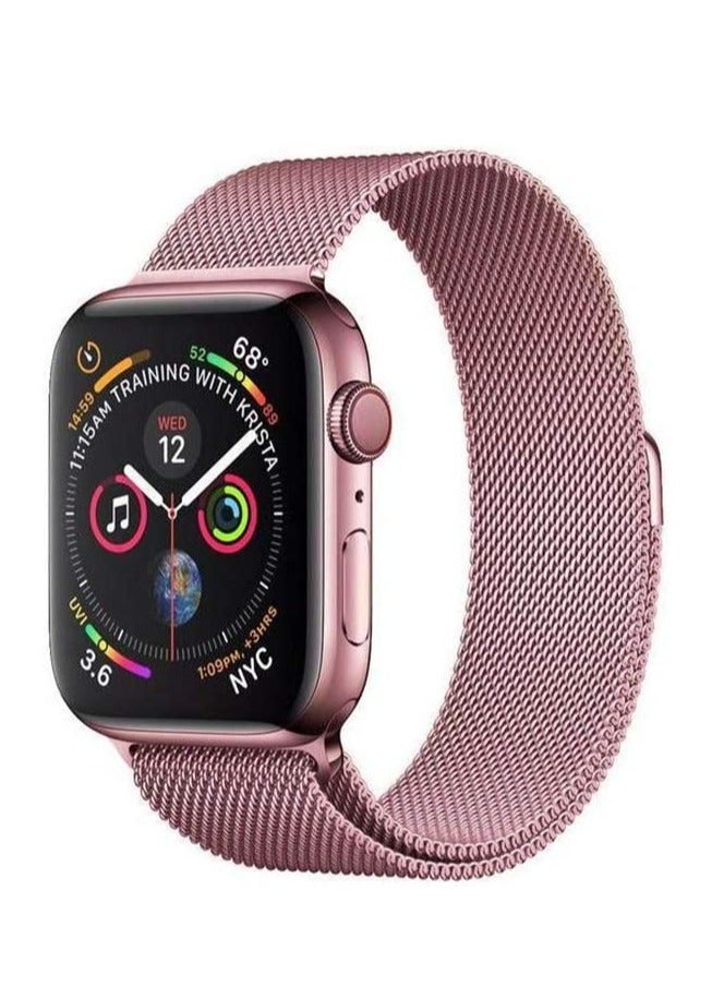 ELTRAZONE Strap / Band Compatible With Apple Watch Band 38/40mm Series SE 7/6/5/4/,Stainless Steel Metal For iWatch bands   Colors. (38/40mm, Rose Gold) - Image 1