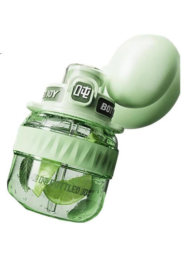 Bottled Joy, Tuntun Bucket Sports Water Bottle, Fitness Water Cup, Plastic Cup, Cute Tuntun Cup, Portable Handheld Cup, Student Cup - Image 3