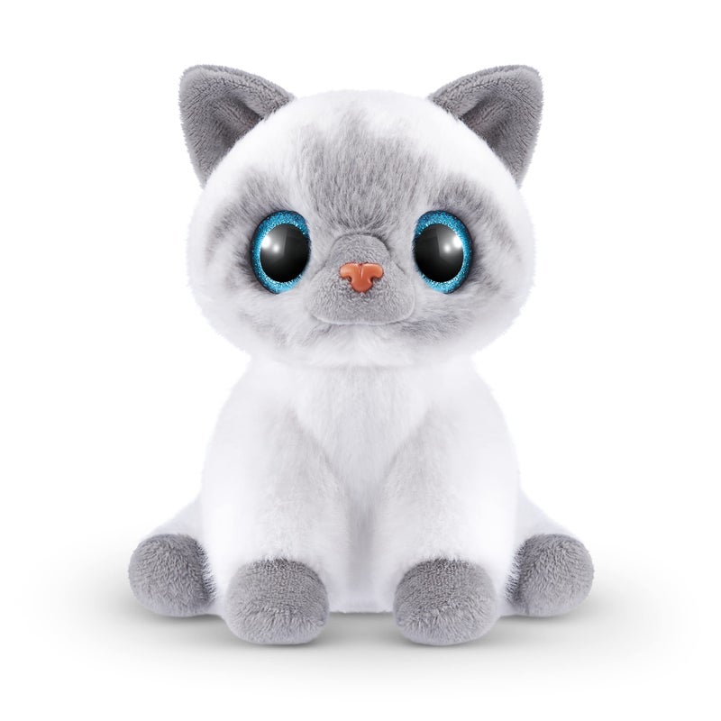 Pets Alive Smitten Kittens Surprise (Siamese Cat Mooloo) by ZURU Nurture Play Soft Toy Unboxing Adopt Interactive 10 Sounds - Image 5