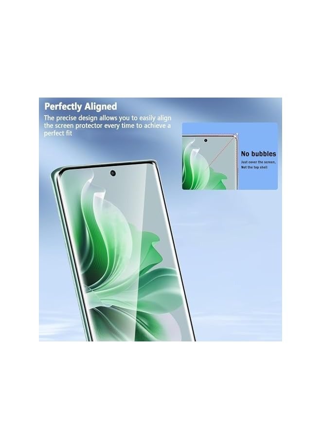 PROMASS [2 Pack] Tempered Glass for VIVO V30 5G Screen Protector,9H Hardness High Definition Full Covered Clear Scratch Resistant Bubble Free Anti-Fingerprints - Image 1