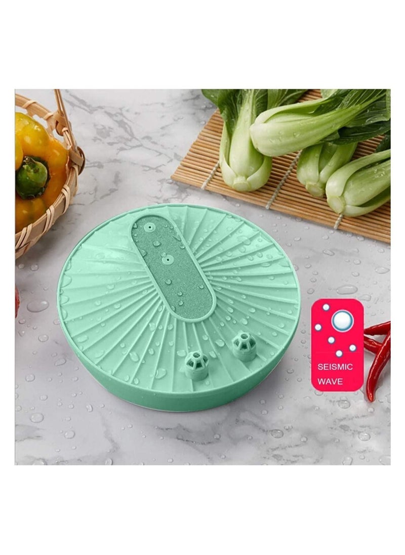 Generic - Mini Ultrasonic Dishwasher, USB Dishwasher with Multifunctional Portable & Countertop Smart Features, High Pressure Wave Integrated Cleaning Device for Dishes, Vegetable and Fruit Washing (Green) - Image 1