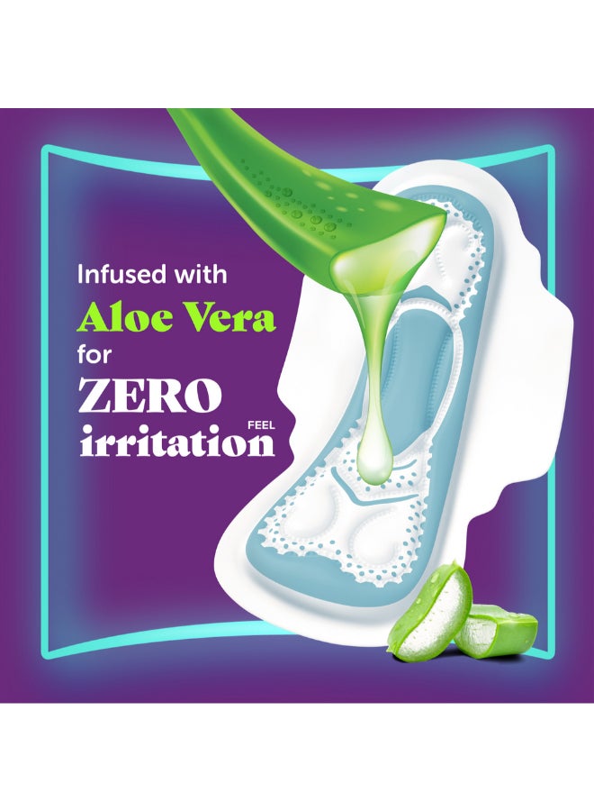 Always Pads Maxi Thick With Aloe Essence, Light Days, 72 Sanitary Pads - Image 4
