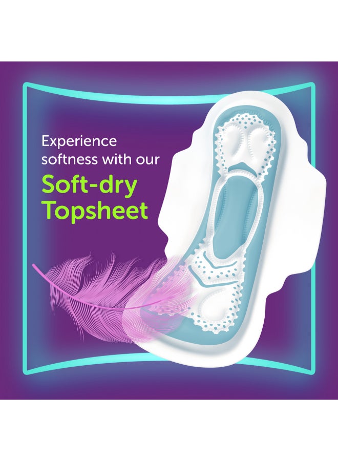 Always Pads Maxi Thick With Aloe Essence, Light Days, 72 Sanitary Pads - Image 3