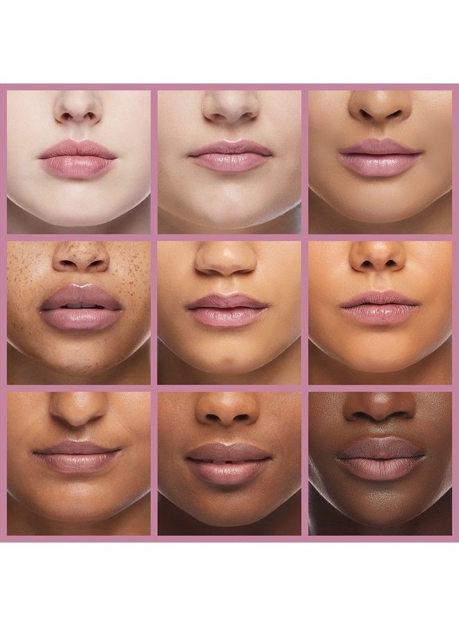 Burt's Bees مرطب الشفاه، سلة عيد الفصح، مرطب ملون للعناية بالشفاه، هدية الربيع للنساء، للشفاه الجافة، طبيعي 100%، مع زبدة الشيا، زهرة وردية (عبوتان) - Image 4