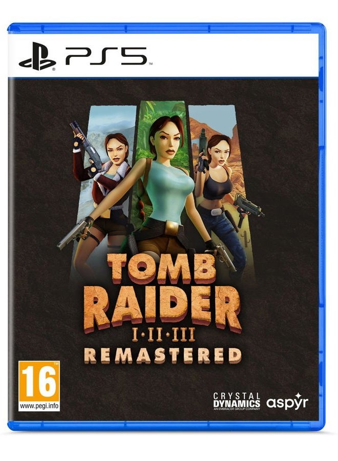 aspyr Tomb Raider 1-3 Remastered Starring Lara Croft - PS5 - Image 1