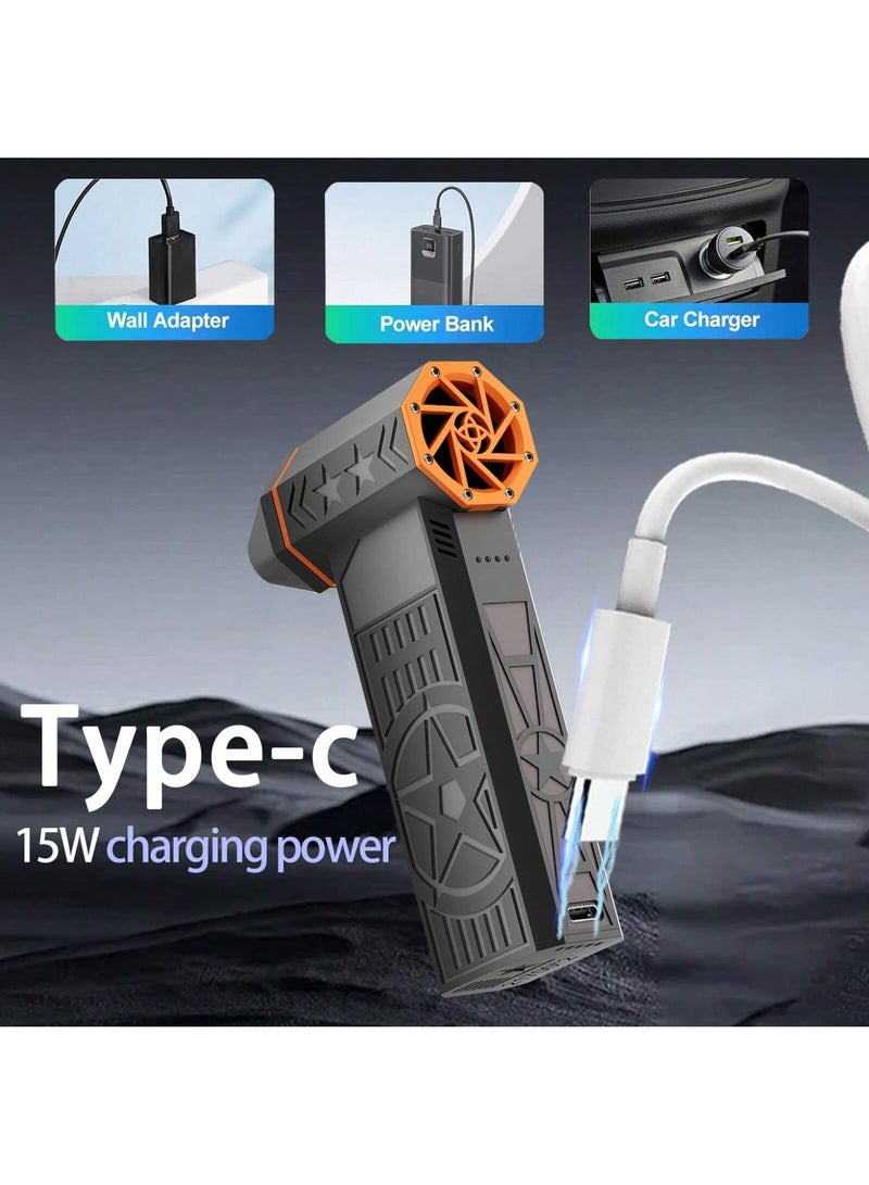 Electric Air Gun - Wireless Charging Car Cleaning Tool, Equipped with Electric Dust Remover, Powerful Portable Tool, Easy-to-Use Cleaning Accessories, 4-Speed Adjustable Mode, Ideal for Cleaning Cars, Keyboards, and Computer Cases - Image 5