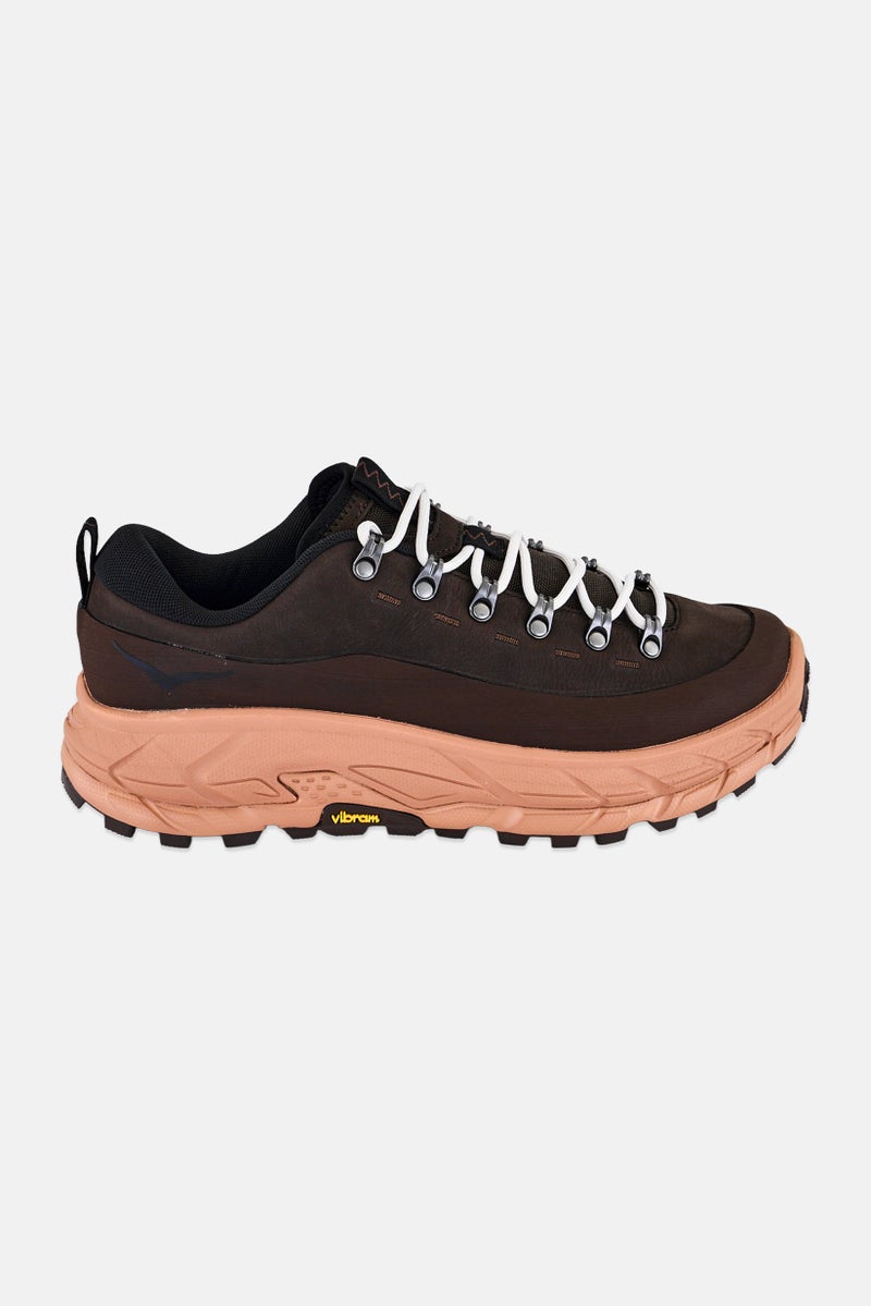 Hoka Men Tor Summit Lace Up Outdoor Shoes, Chocolate Brown - Image 4