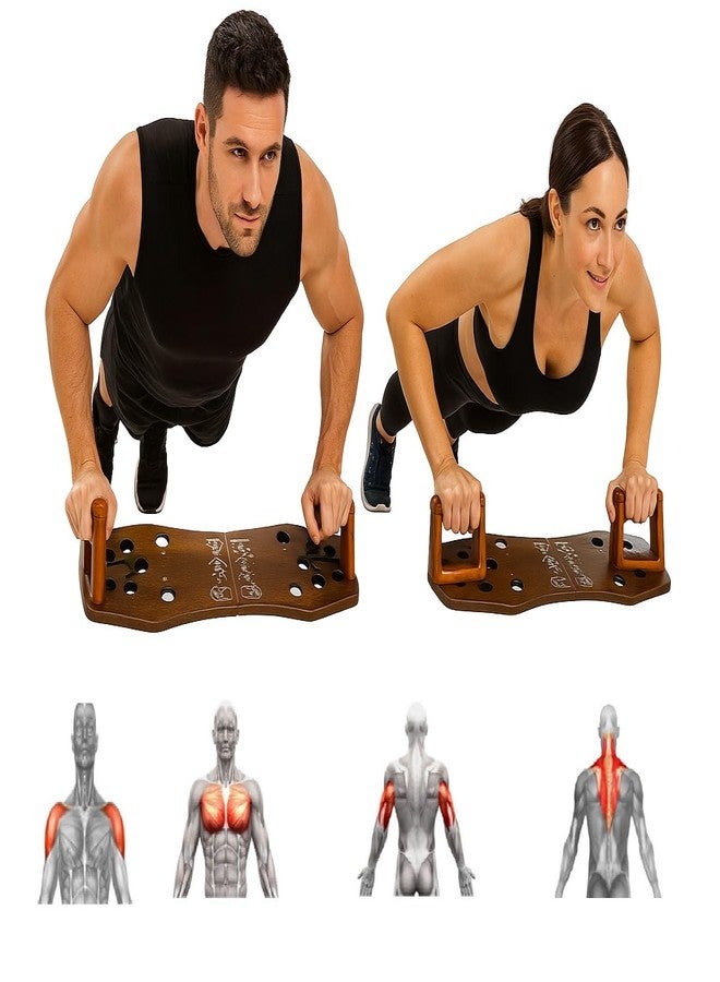 LIPSA ENTERPRISE Push up Board for Men and Women,Strength Training, Fitness and Exercise Equipment, Home & Gym Exercise Equipment for Chest, Shoulder, Triceps and Back Workout - Image 4