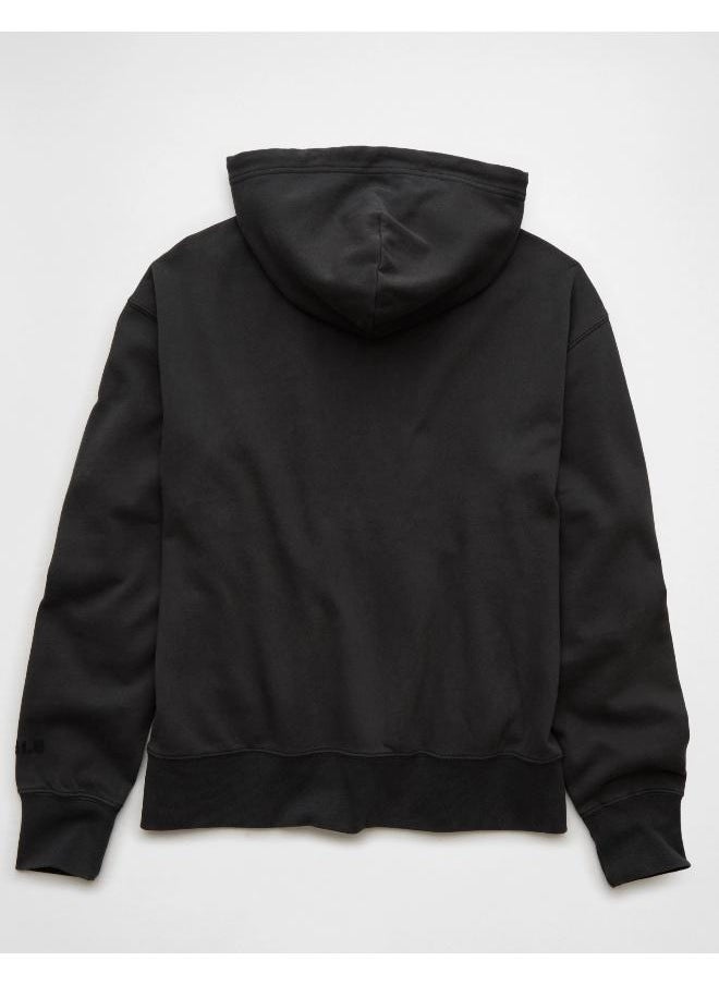 American Eagle - Logo Graphic Drawstring Pullover Hoodie - Image 1