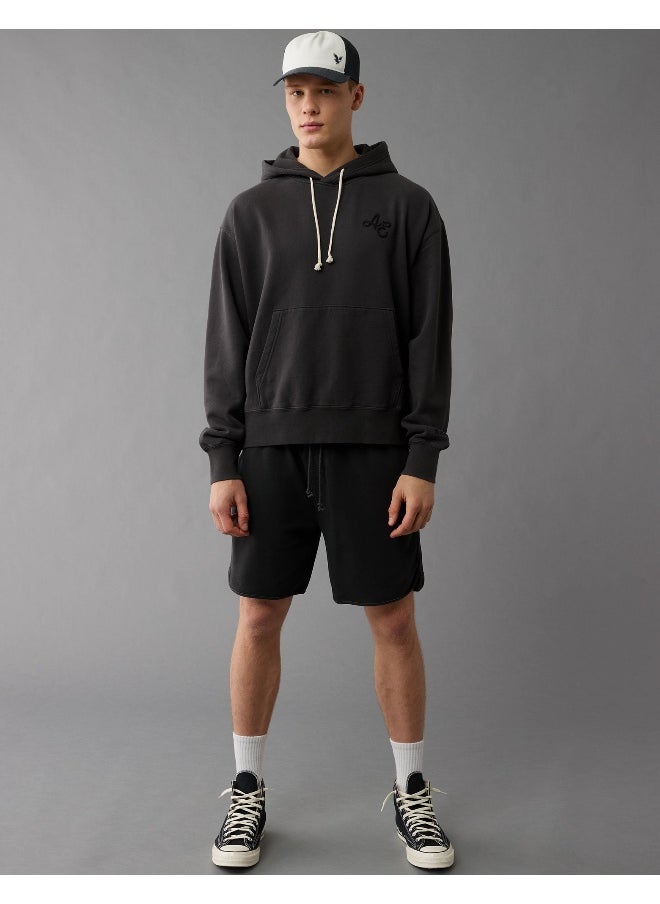 American Eagle - Logo Graphic Drawstring Pullover Hoodie - Image 1