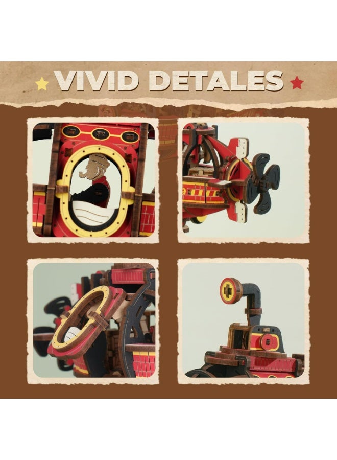 روبوتايم ROKR مغامرة أعماق البحار لعبة موازنة البندول لغز ثلاثي الأبعاد MCD04 - Image 4