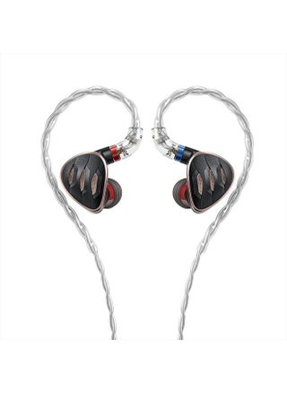 FH5s Headphone Wired Earphones 2BA+2DD High Resolution in-Ear Earbuds Strong Bass for PC/Smartphones/Players/Laptop Comes with2.5mm/3.5mm/4.4mm Swappable Plug(Black) - pzsku/Z2317F40C2C889F73BBBAZ/45/_/1683828502/41eb5e63-5475-4fb0-a4d6-5600373d6997