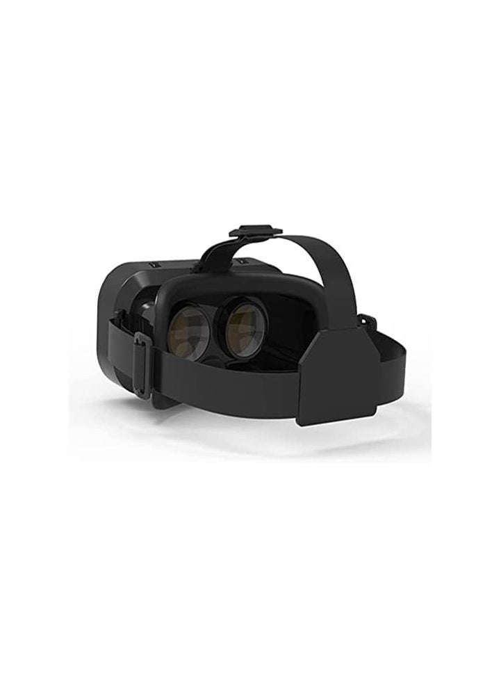 VR SHINECON VR Headset Compatible & Android Phones in 4.7"-7.2" Screen, Lightweight & Adjustable HD 3D Virtual Reality Glasses for Kids or Adults, Black  - Image 2