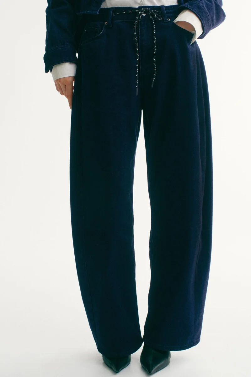 اتش اند ام بنطلون جينز باريل بقصّة عادية