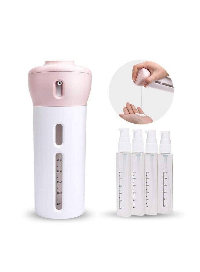ZURATO 4 in 1 Travel Bottle Refillable Lotion Bottles Sets Travel Dispenser Bottle Sets Reusable Lotion Container Travel Size Toiletries Liquid Lotion Container (2) - Image 2