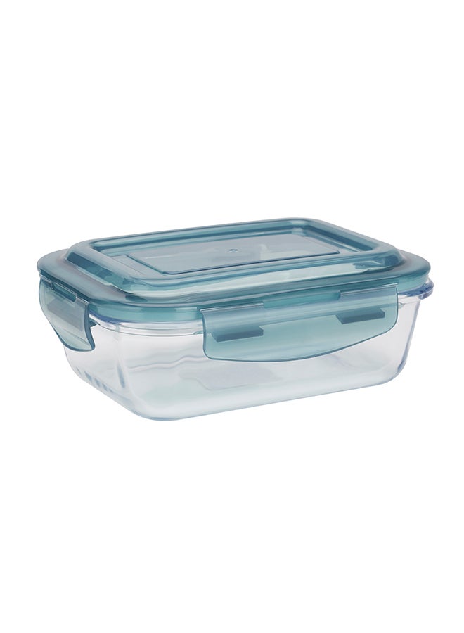 Royalford 370 ml Glass Airtight Container Multicolour Clear 370ml - Image 2