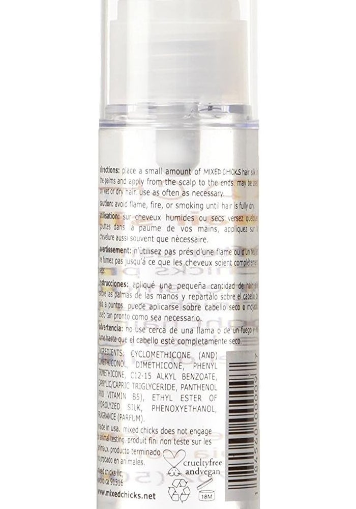 Mixed Chicks Hair Silk 50ml - Shine and Smooth for Curly or Straight Hair - Image 2