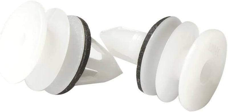 Lantee 10 Pcs Door Panel Retainer Clips with Sealer for GM 11519031 & Ford W711521-S300 - Image 4