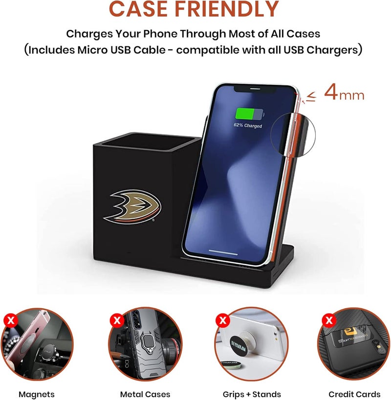 SOAR NHL Wireless Charger and Desktop Organizer - Image 3