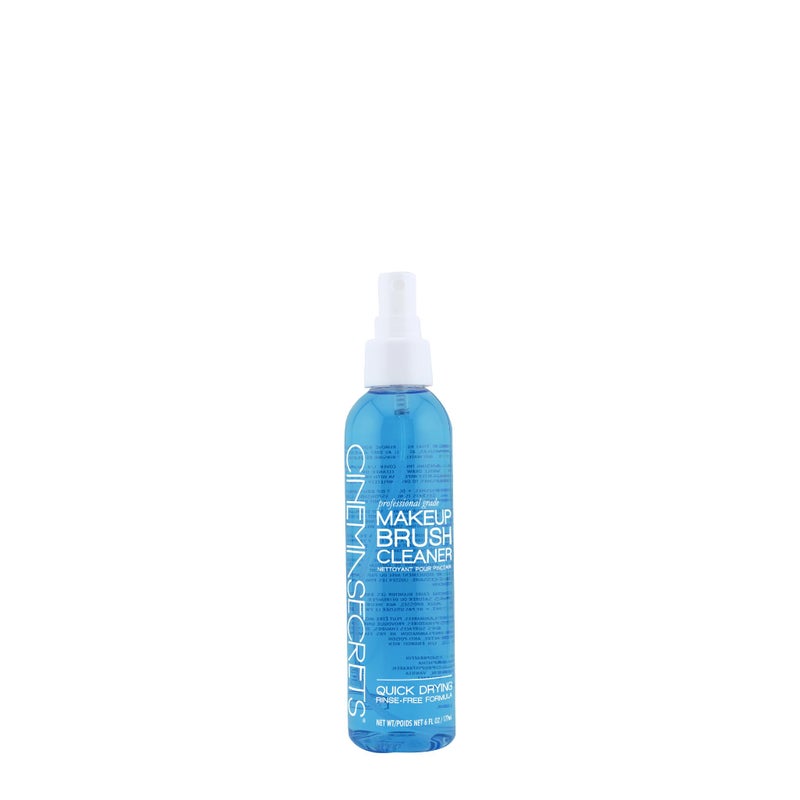 Cinema Secrets Cinema Secrets Original Blue Vanilla Makeup Brush Cleaner Spray  Professional Cleanser for Makeup Brushes  QuickDrying RinseFree Formula  Removes Stubborn Waterproof Make Up 6 fl oz 
