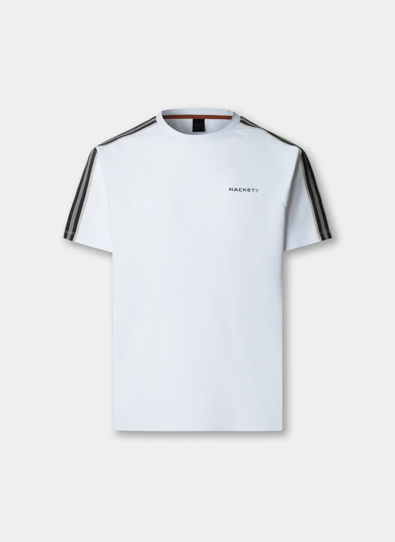هاكيت Classic Fit Short Sleeve Tape T-Shirt