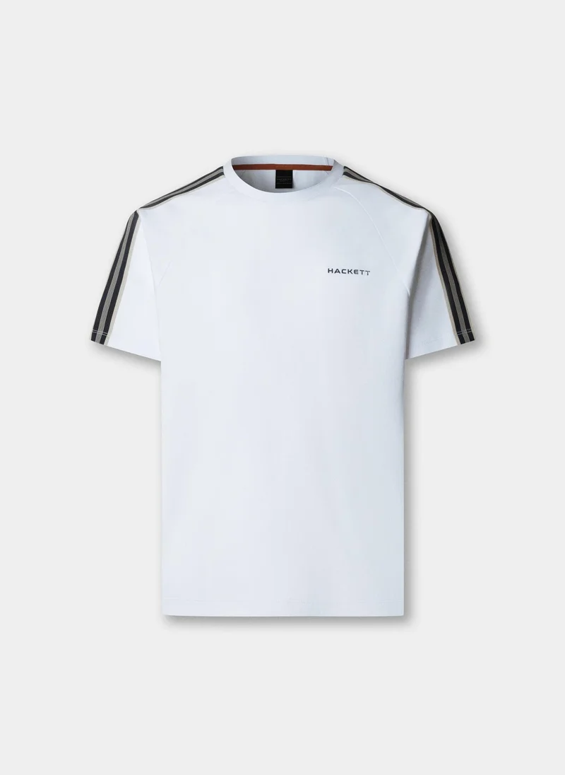 Hackett Classic Fit Short Sleeve Tape T-Shirt