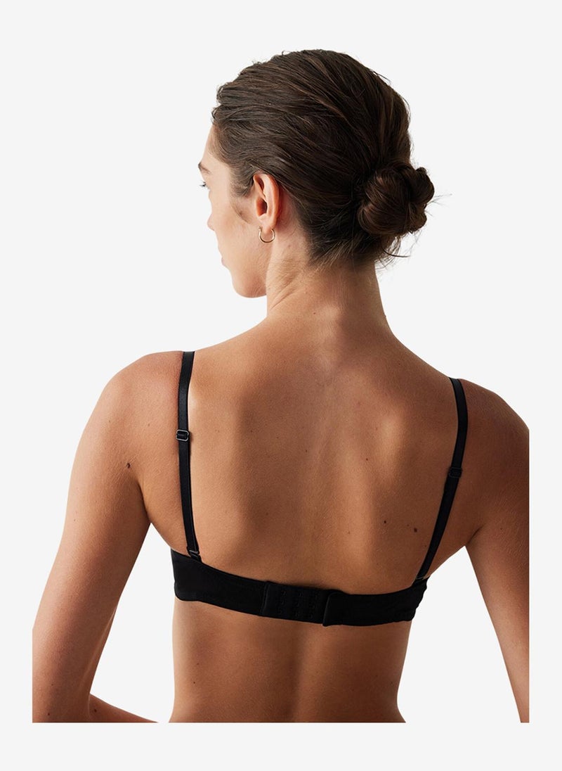 Penti Women Wow Strapless Black Wired Padded Bra - Image 4