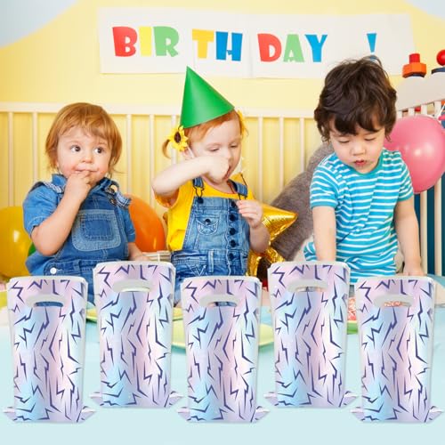 JU XIN 30Pcs Purple Demon Birthday Party Favor Bags,Singer Hunters Themed Goodie Candy Bags Party Supplies - Image 4