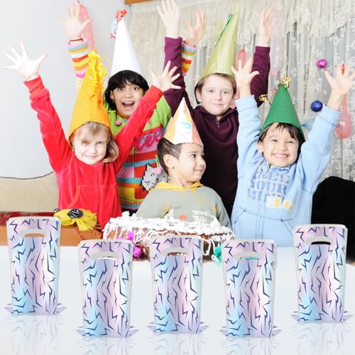 JU XIN 30Pcs Purple Demon Birthday Party Favor Bags,Singer Hunters Themed Goodie Candy Bags Party Supplies - Image 5
