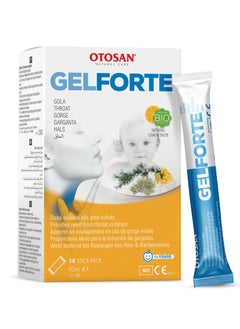 Otosan gelforteThroat Gel Forte Stick 14'S 