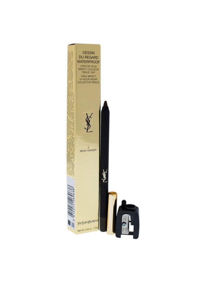 Yves Saint Laurent - Dessin Du Regard Waterproof Eye Pencil No 2 Brun Danger 004 Ounce2 Brown - Image 1