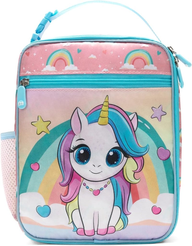 MEXS Kids Lunch Box Reusable Insulated Lunch Bag for Girls Boys Toddler Portable Cooler Lunchbox for School - Image 1
