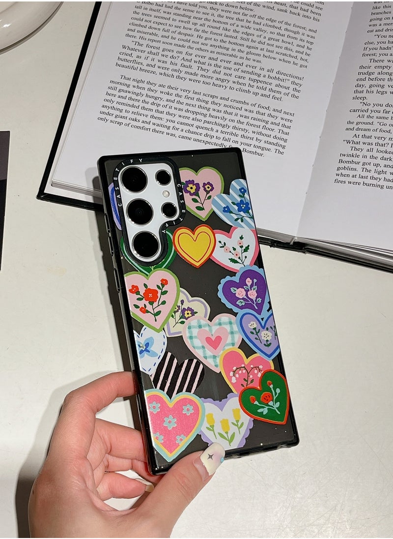 Casetify - "Enchanted Garden Heart Decals Case for Samsung Galaxy S23 Ultra - Image 1