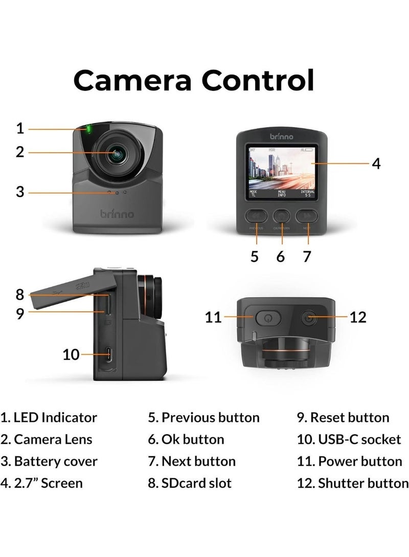 Brinno TLC2020-M – Short-Term Outdoor & Indoor Time Lapse Camera - Image 3